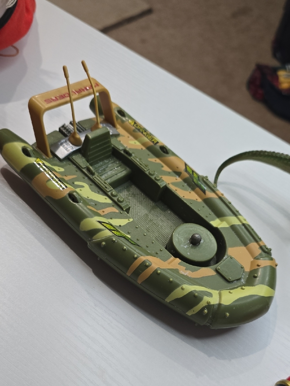 2004 Lanard The Corps Rapid Assault Patrol Boat Incomplete B3 As Is